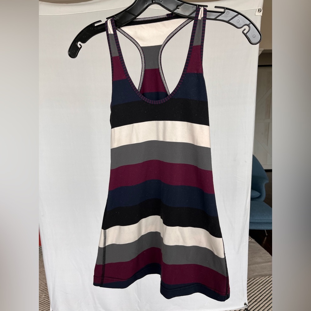 Lululemon cotton stretch razorback tank